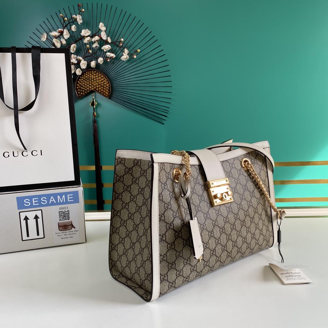 Gucci Padlock Medium GG Shoulder Bag(35-23.5-14cm) - PerfectKickZ
