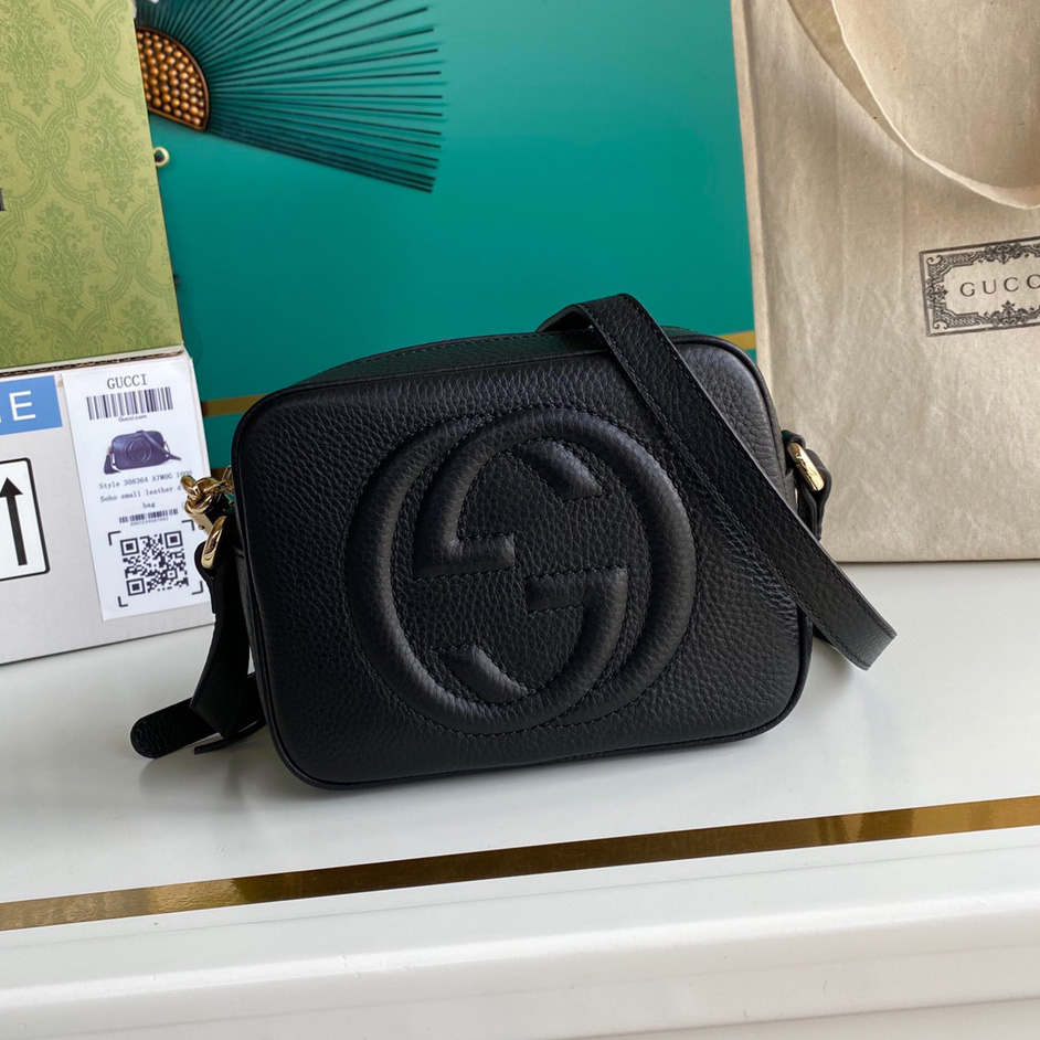 Gucci Soho Small Leather Disco Bag(22-15-7cm) - PerfectKickZ