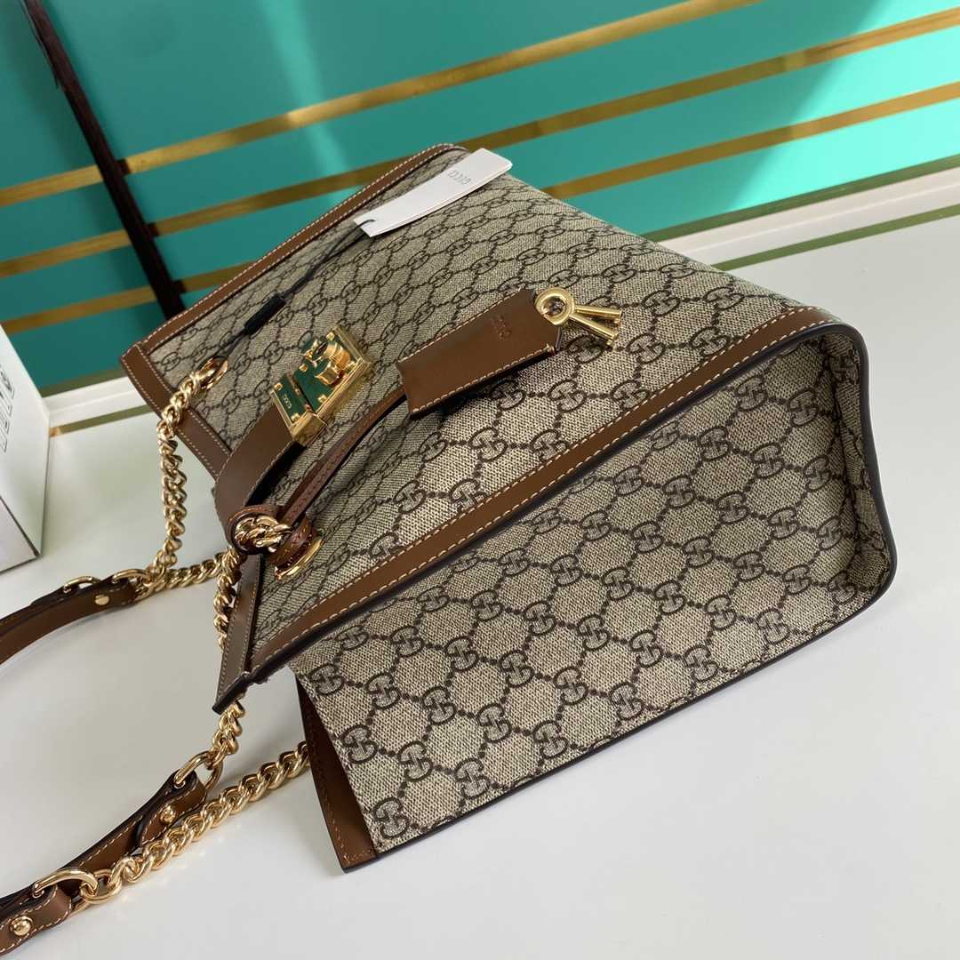Gucci Padlock Medium GG Shoulder Bag(35-23.5-14cm) - PerfectKickZ