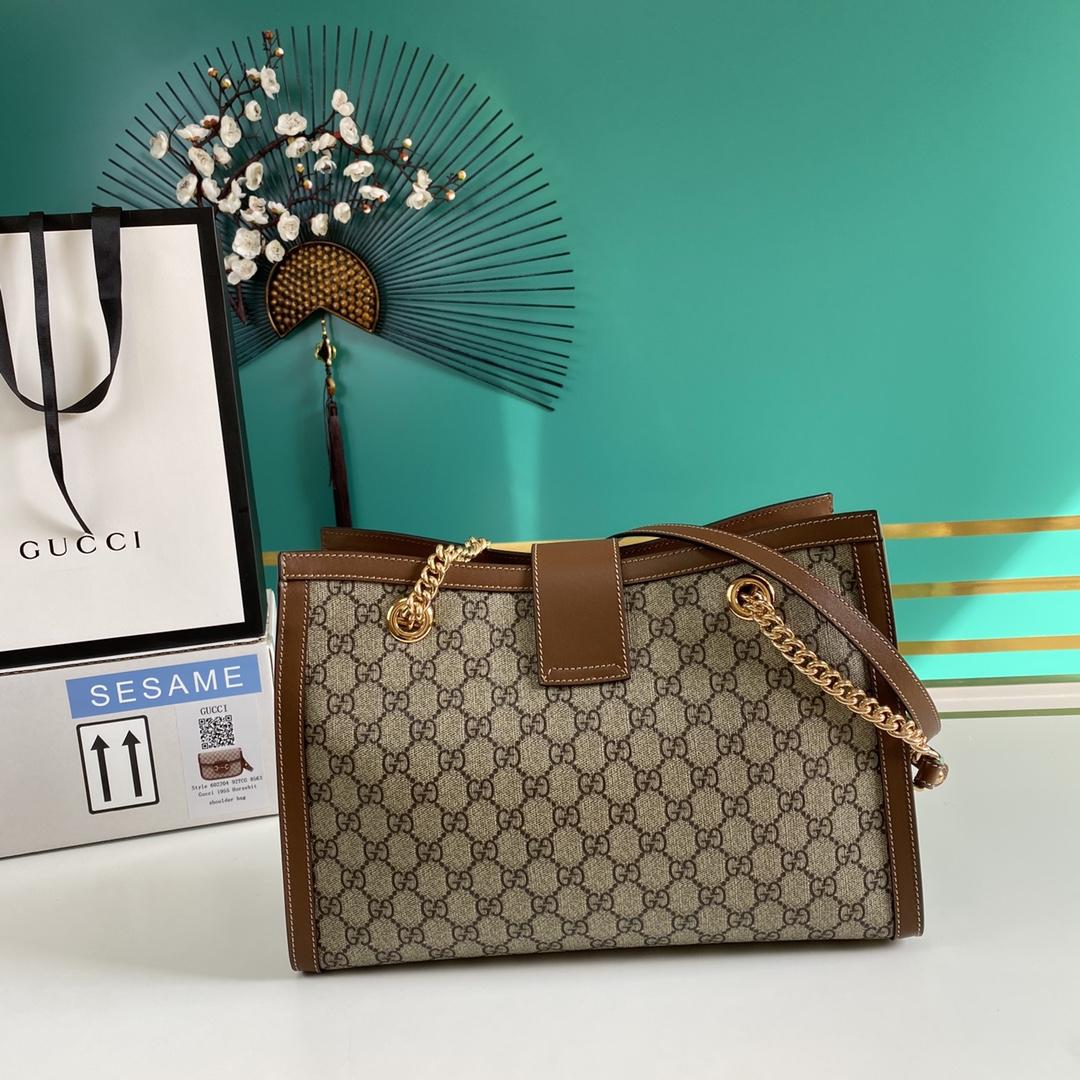 Gucci Padlock Medium GG Shoulder Bag(35-23.5-14cm) - PerfectKickZ