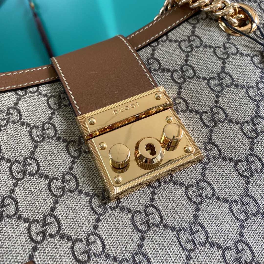 Gucci Padlock Medium GG Shoulder Bag(35-23.5-14cm) - PerfectKickZ
