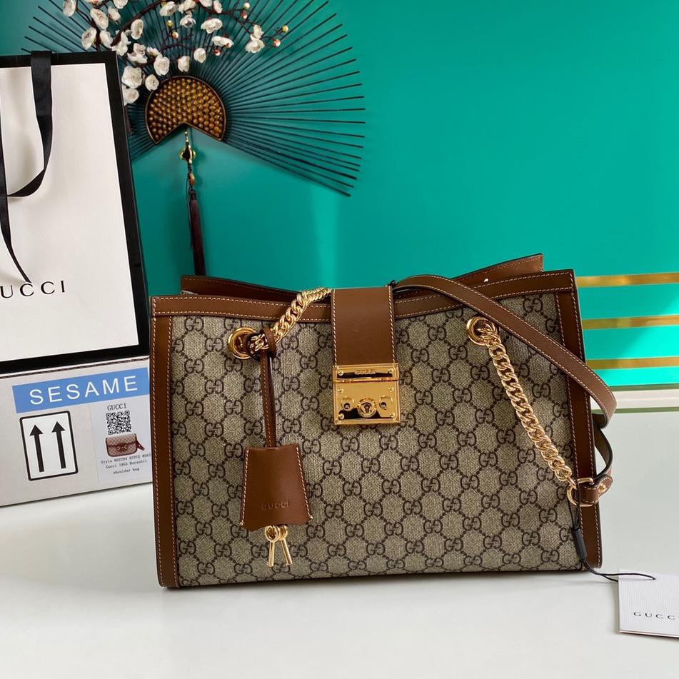 Gucci Padlock Medium GG Shoulder Bag(35-23.5-14cm) - PerfectKickZ