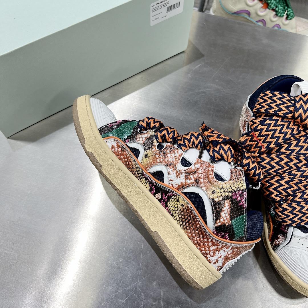 Lanvin Curb Low-Top Sneakers - PerfectKickZ