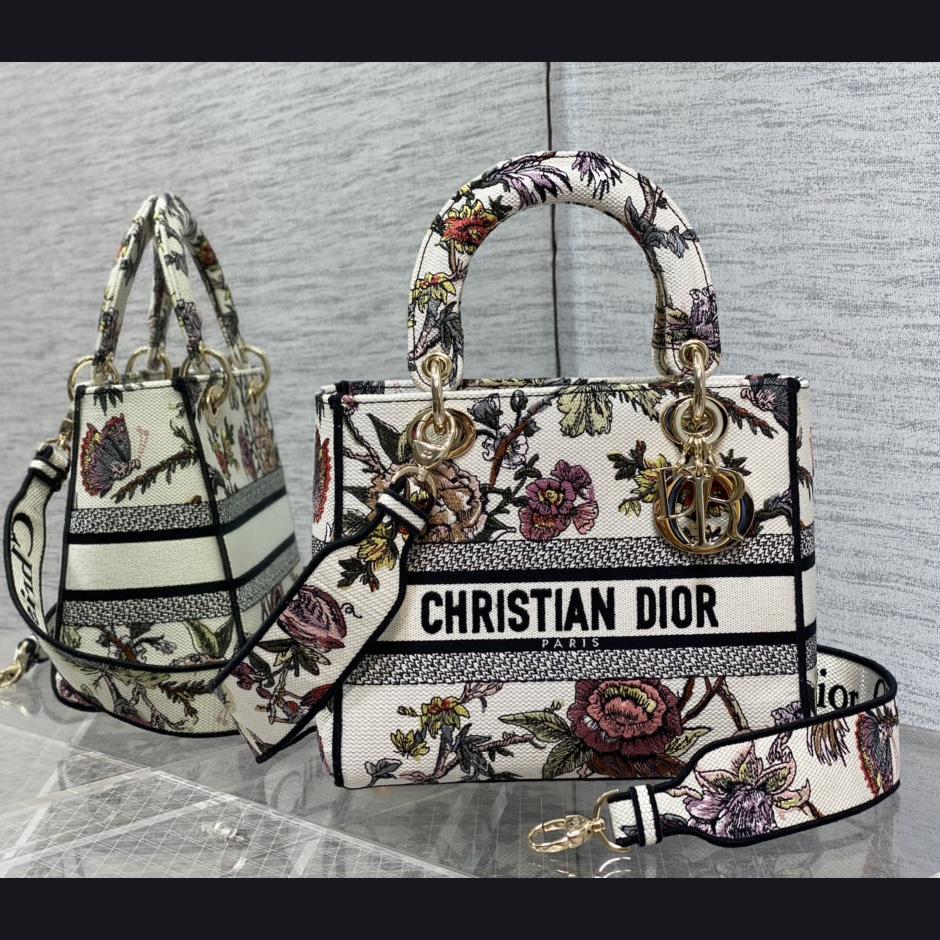 Dior Medium Lady D-lite Bag - PerfectKickZ