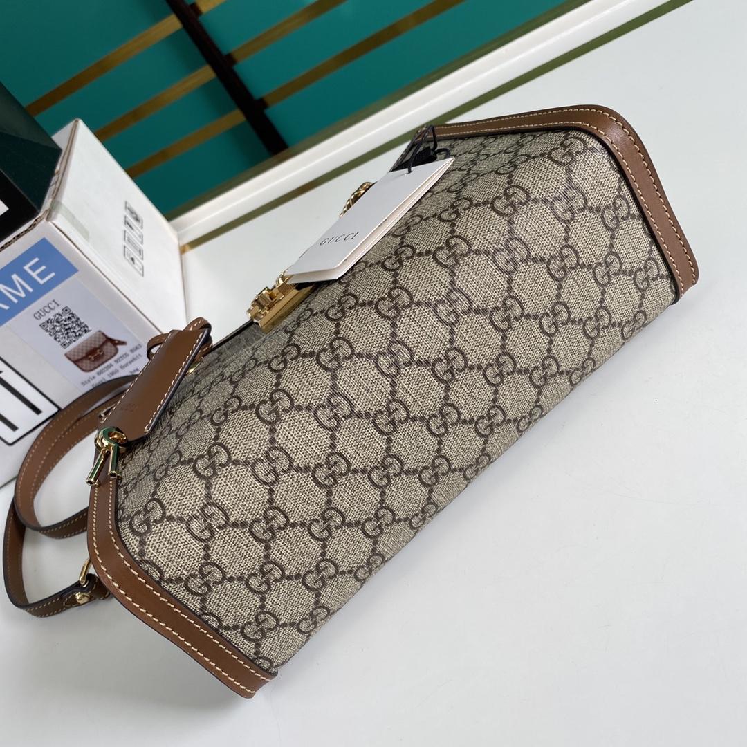 Gucci Padlock Small GG Shoulder Bag(26-18-10cm) - PerfectKickZ