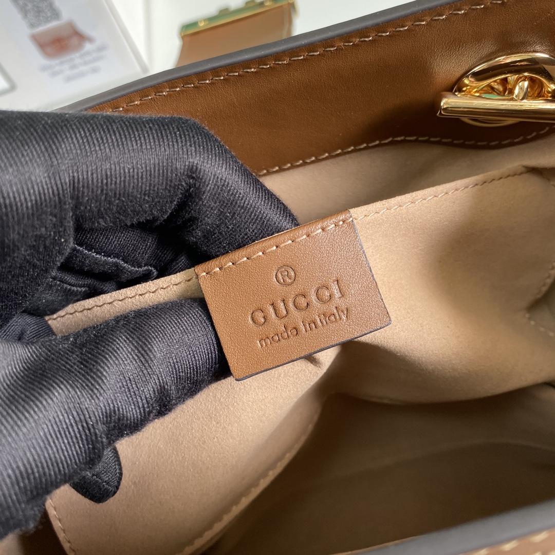 Gucci Padlock Small GG Shoulder Bag(26-18-10cm) - PerfectKickZ