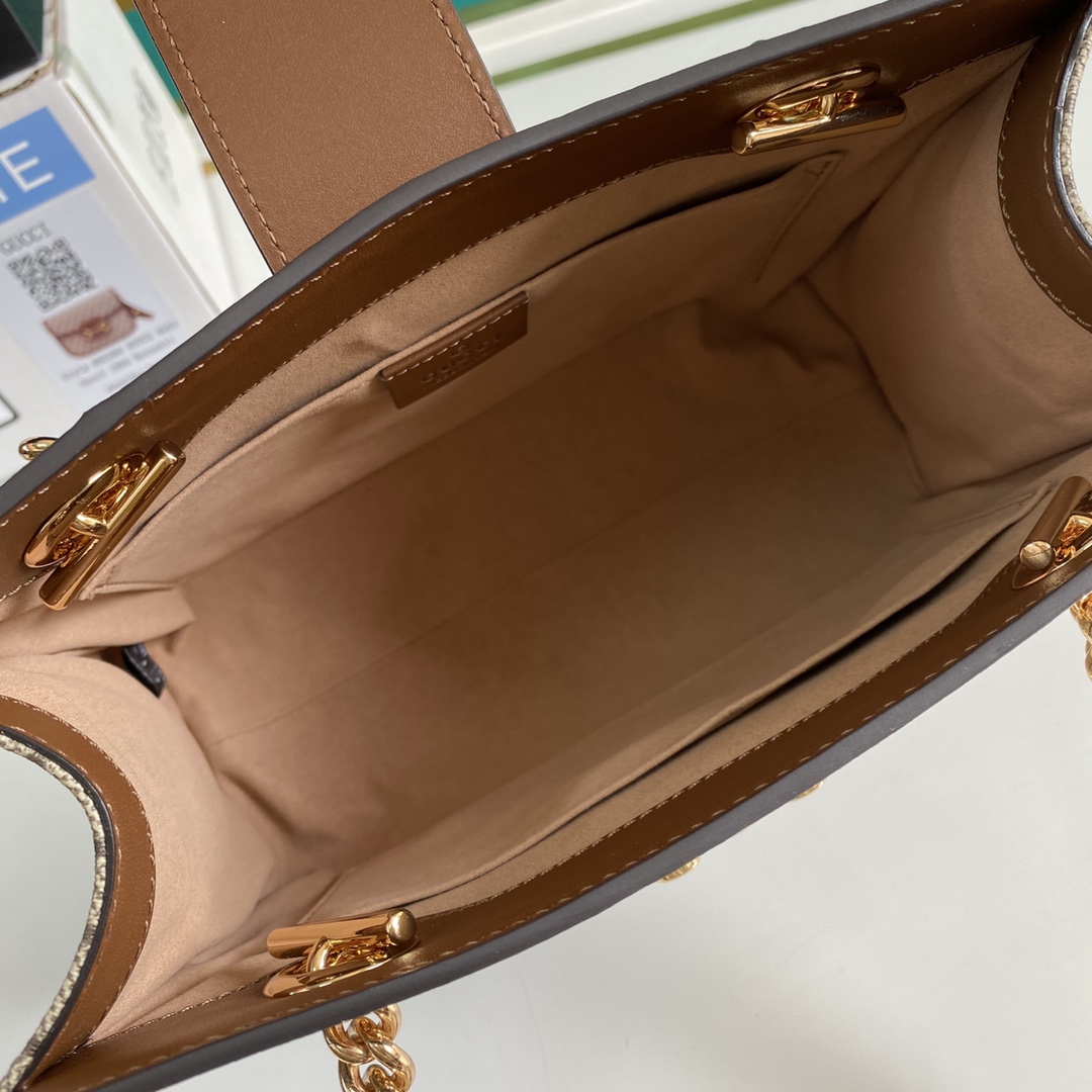 Gucci Padlock Small GG Shoulder Bag(26-18-10cm) - PerfectKickZ