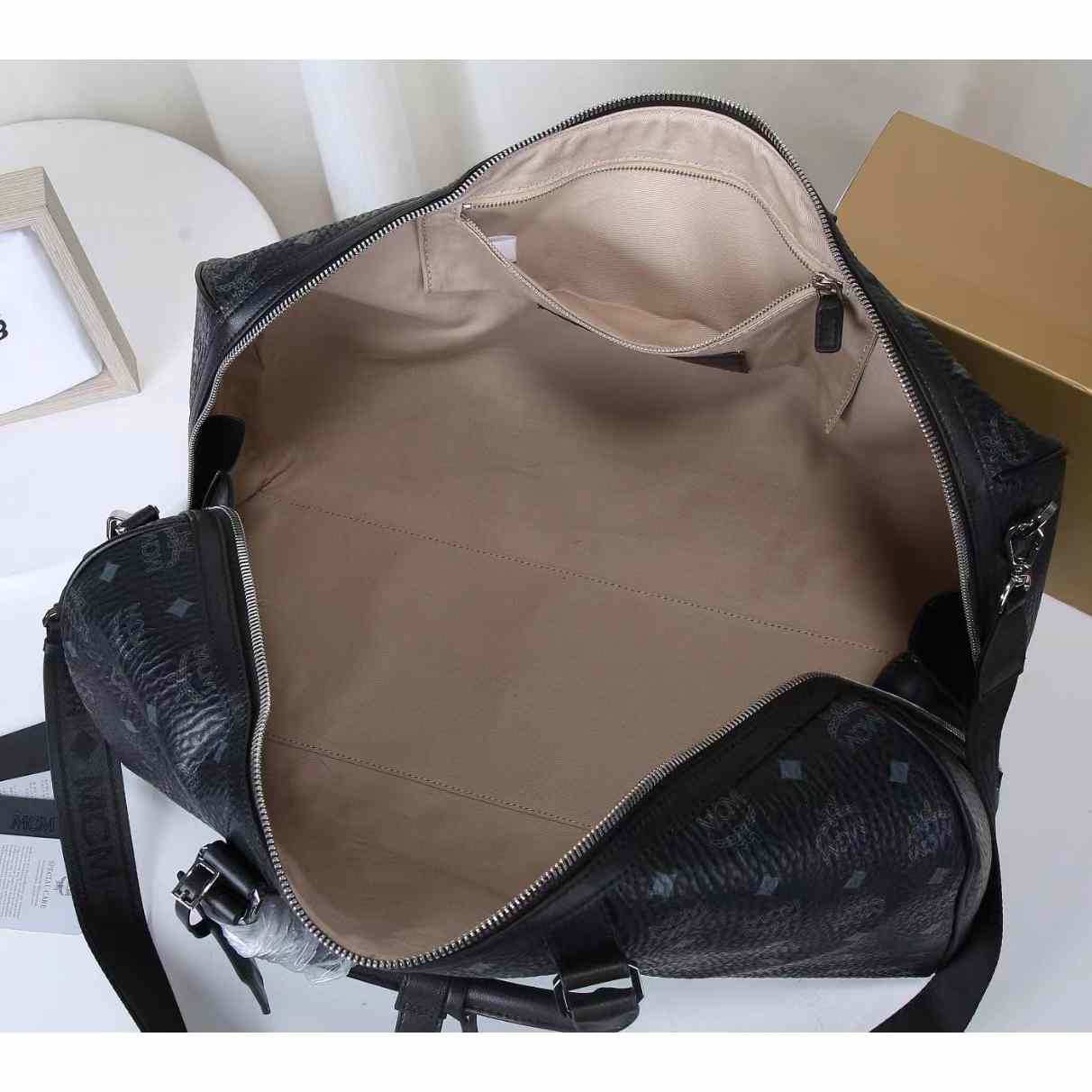 MCM Ottomar Weekender Bag In Visetos - PerfectKickZ
