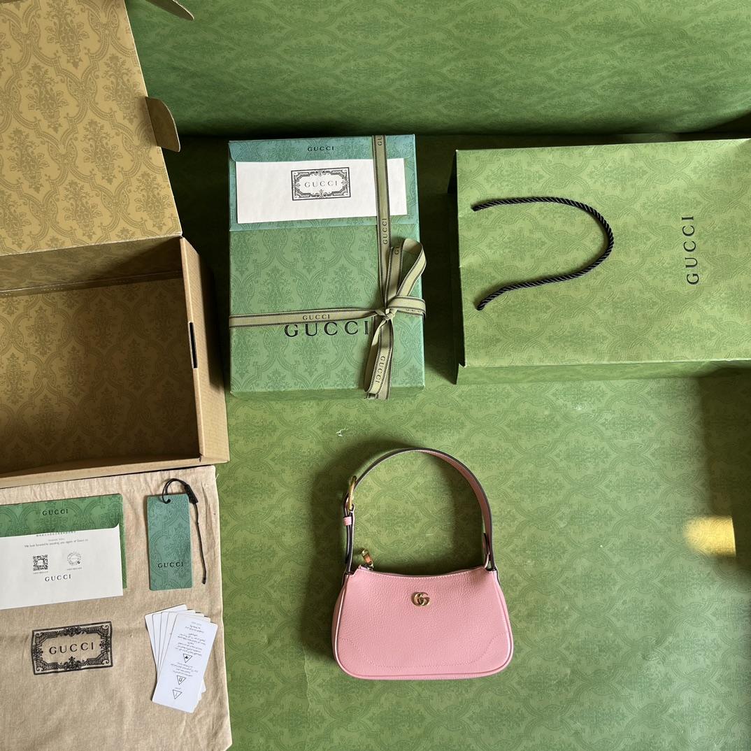 Gucci Aphrodite Shoulder Bag With Double G (21-12-4cm) - PerfectKickZ