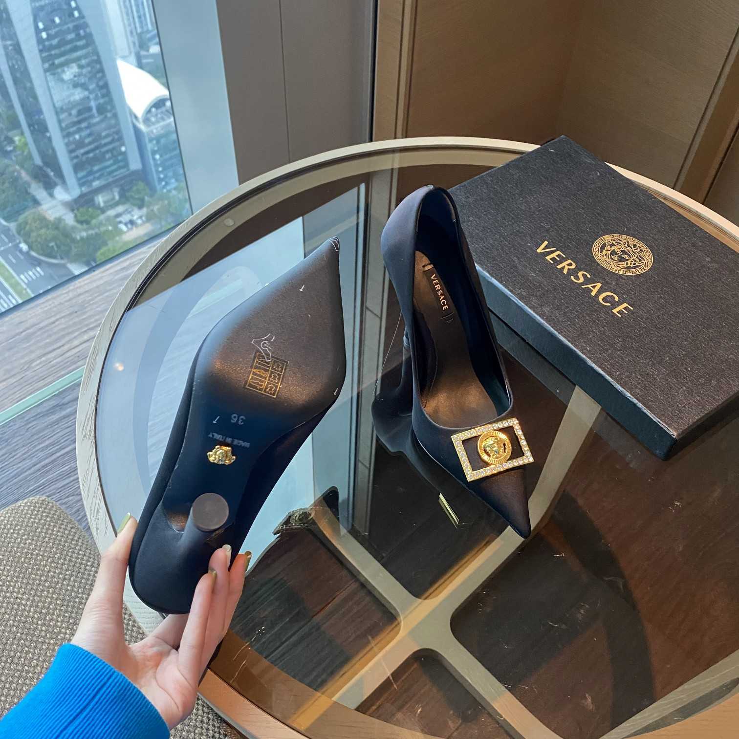 Versace Medusa Crystal Pumps - PerfectKickZ