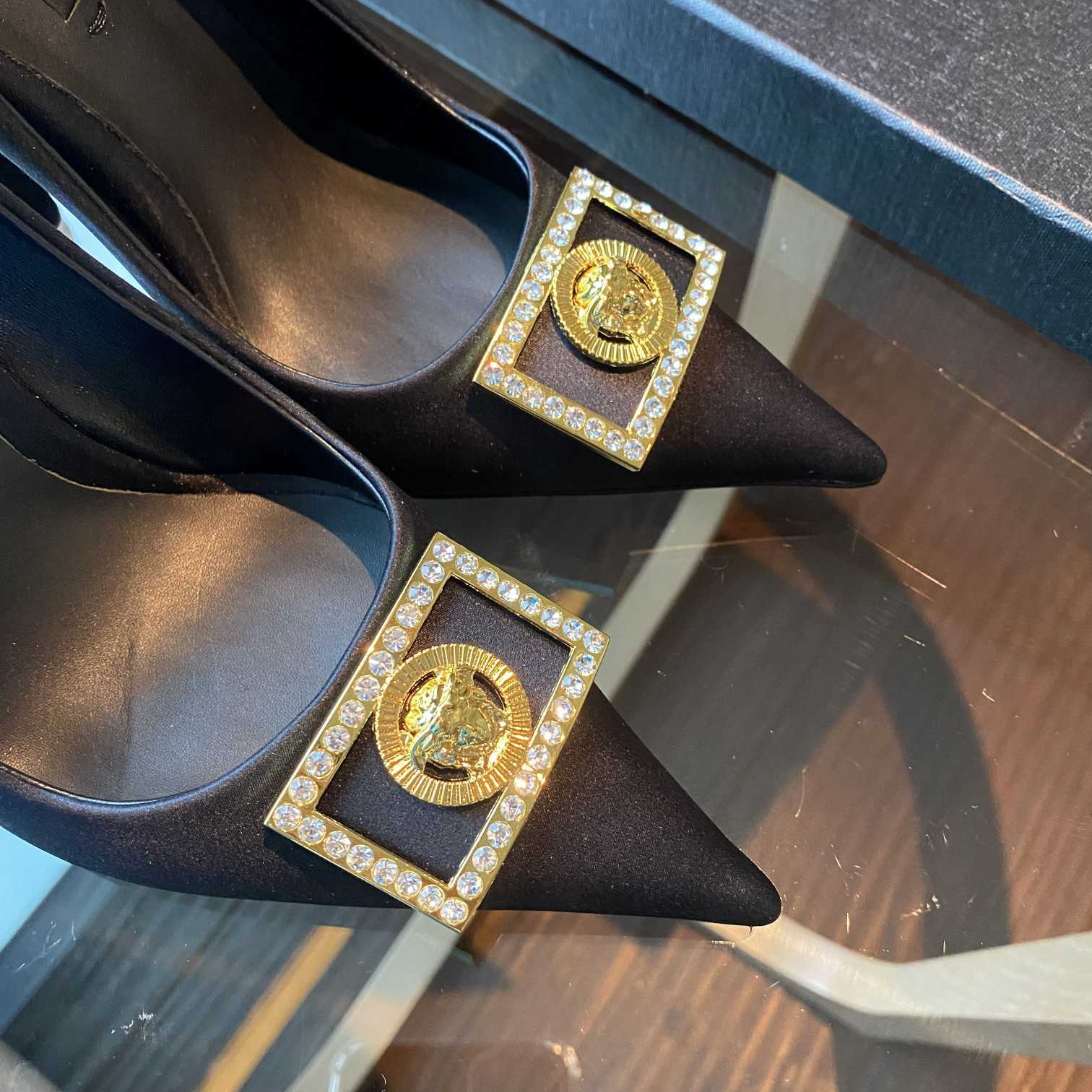 Versace Medusa Crystal Pumps - PerfectKickZ