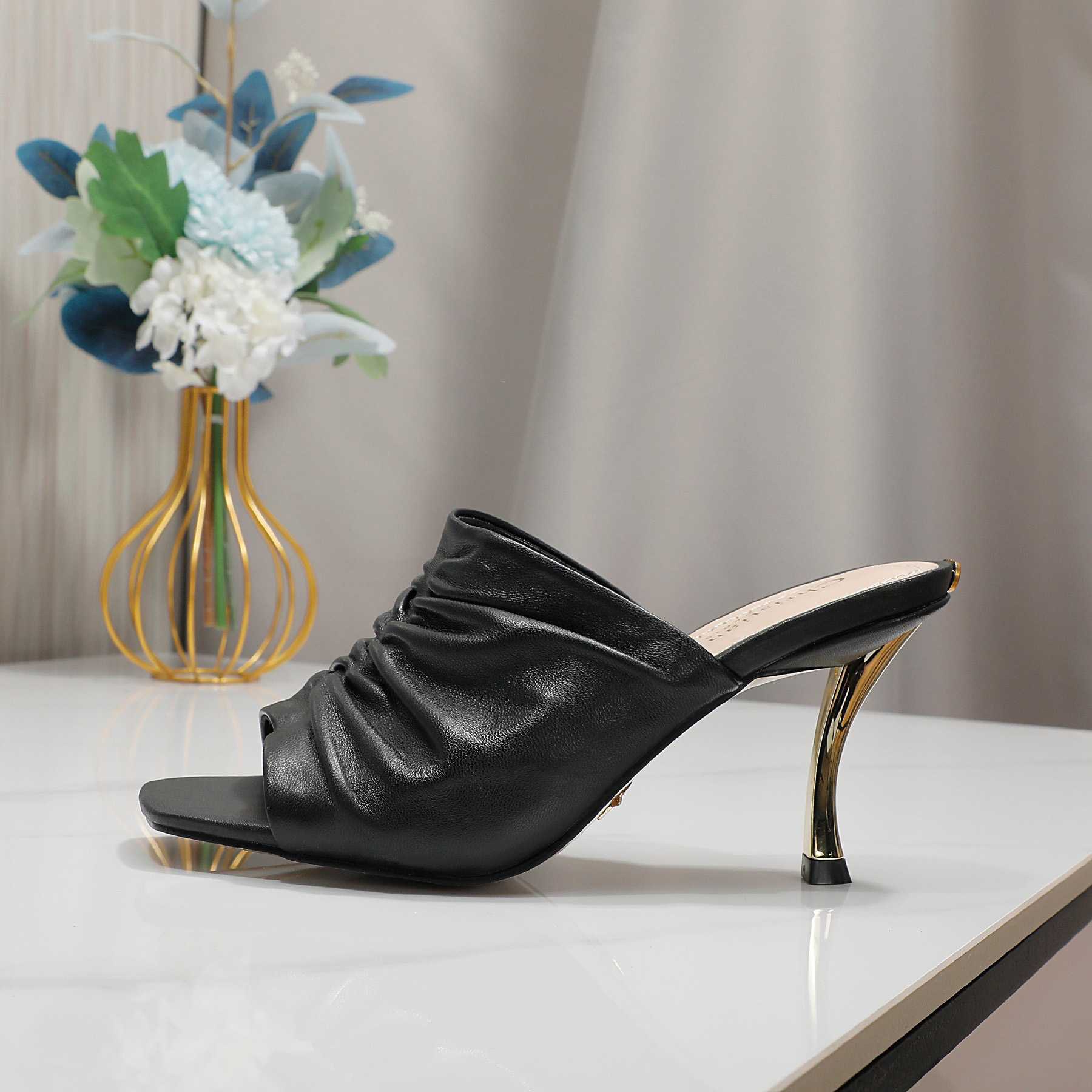 Dior D-Fame Open-Toe Pump - PerfectKickZ