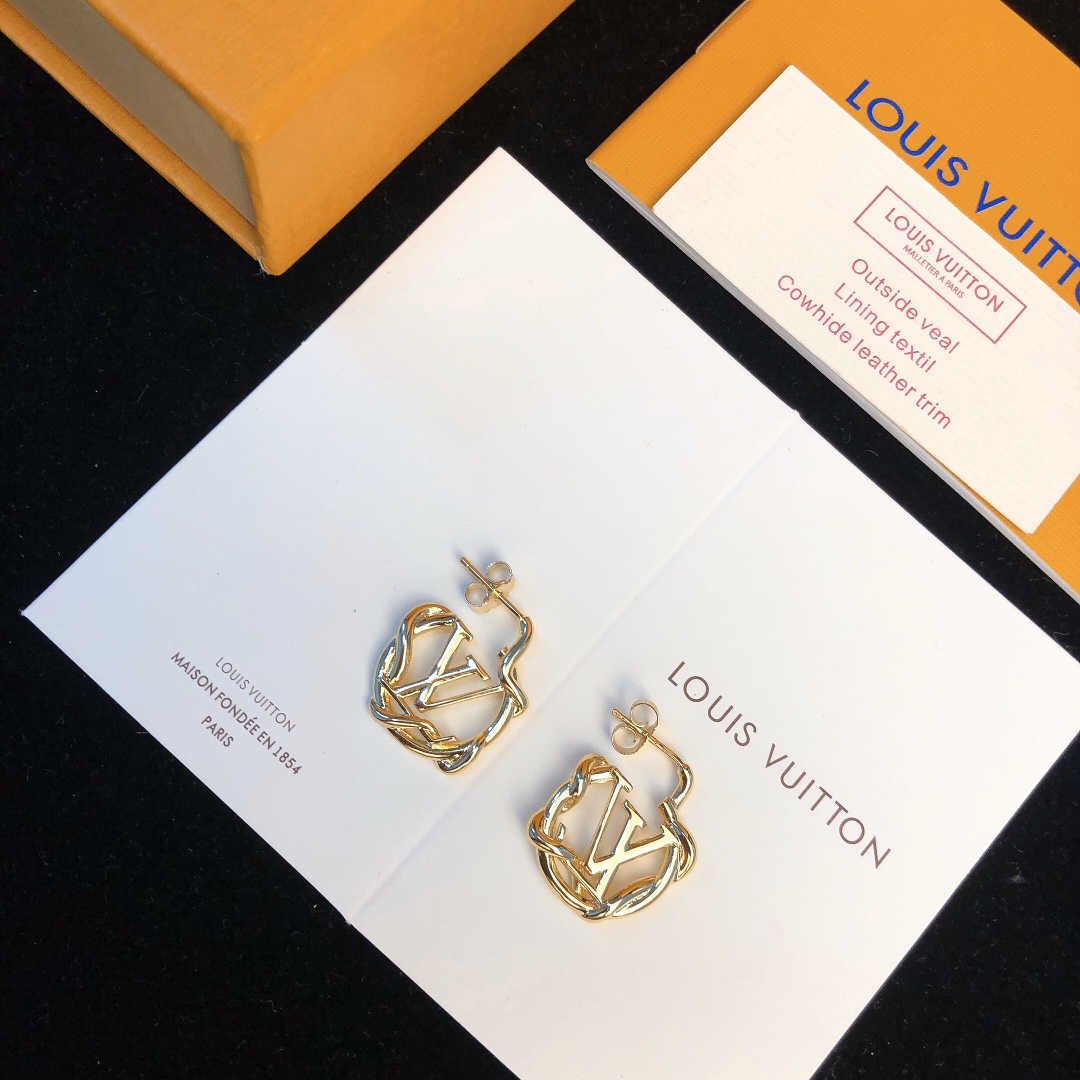 Louis Vuitton Garden Louise Earrings    M68938 - PerfectKickZ
