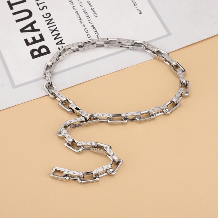 Louis Vuitton Monogram Chain Necklace     M00307 - PerfectKickZ