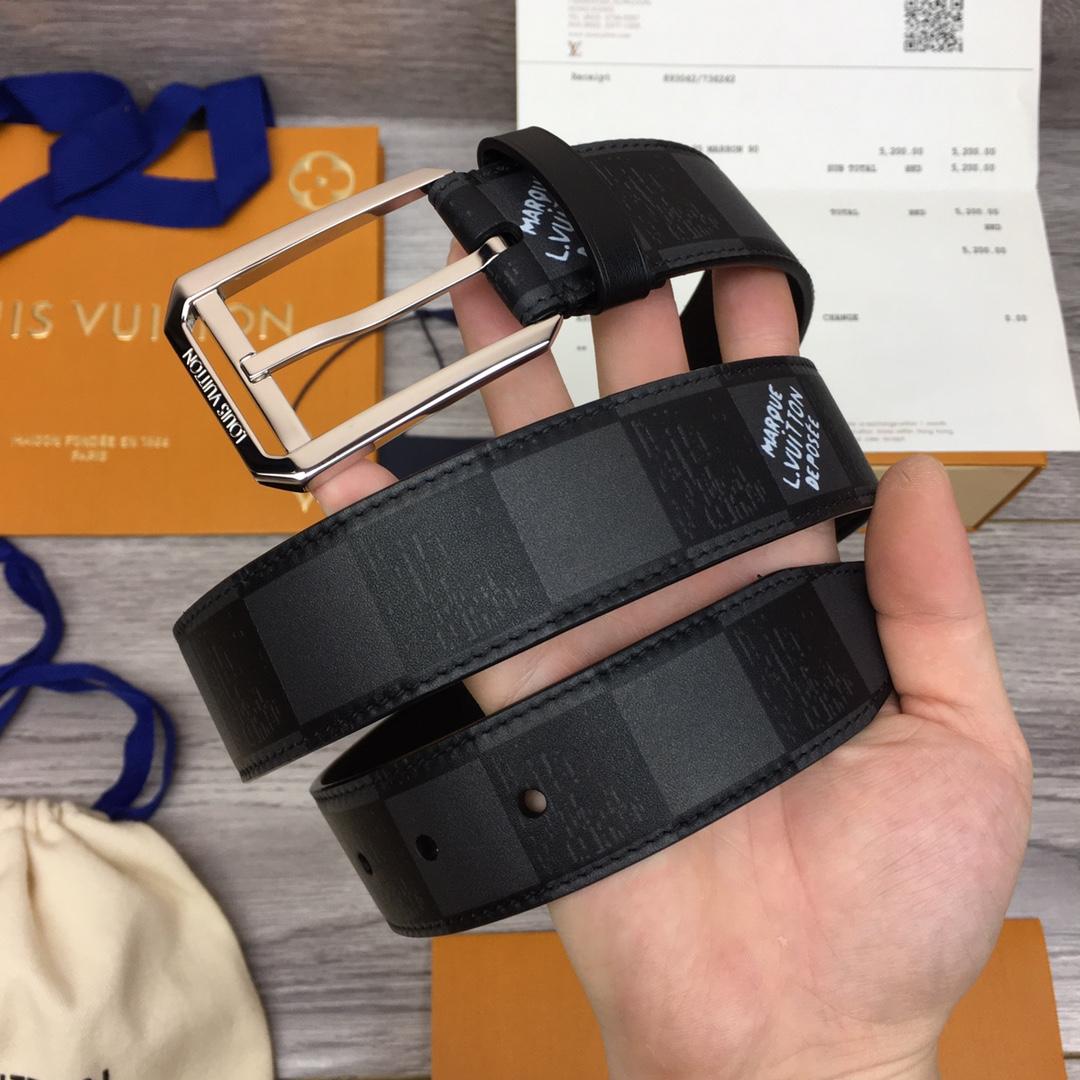 Louis Vuitton Belt  35mm - PerfectKickZ