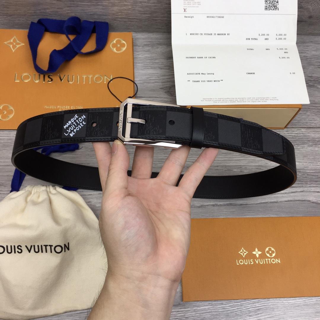 Louis Vuitton Belt  35mm - PerfectKickZ