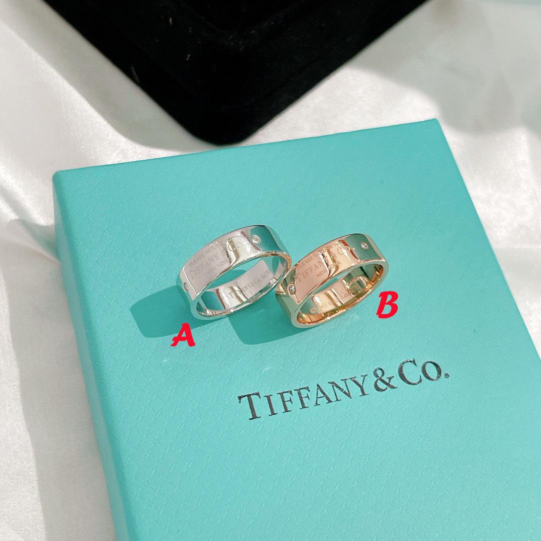 Tiffany&CO Narrow Ring With Diamonds - PerfectKickZ