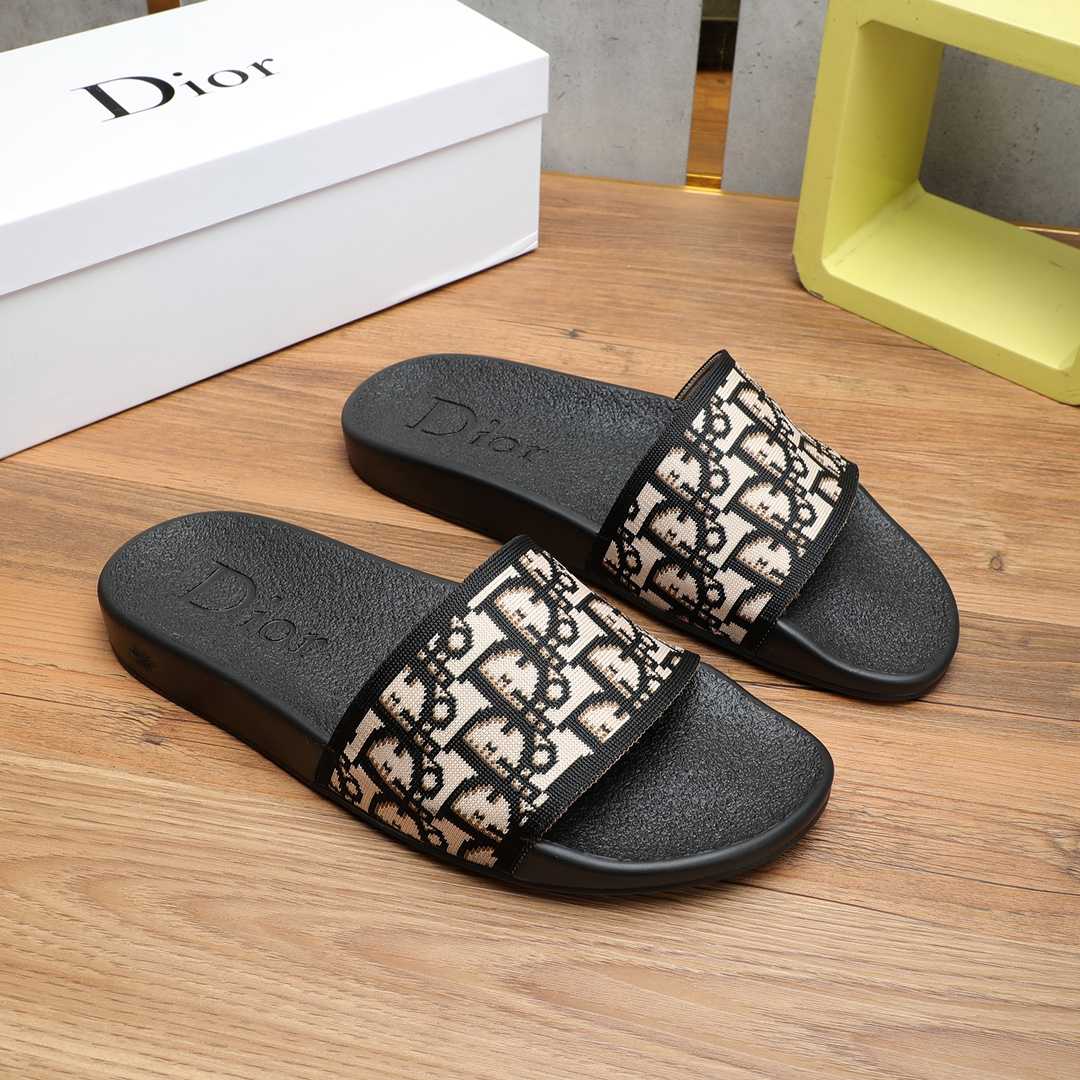 Dior Oblique Jacquard Sandals  - PerfectKickZ