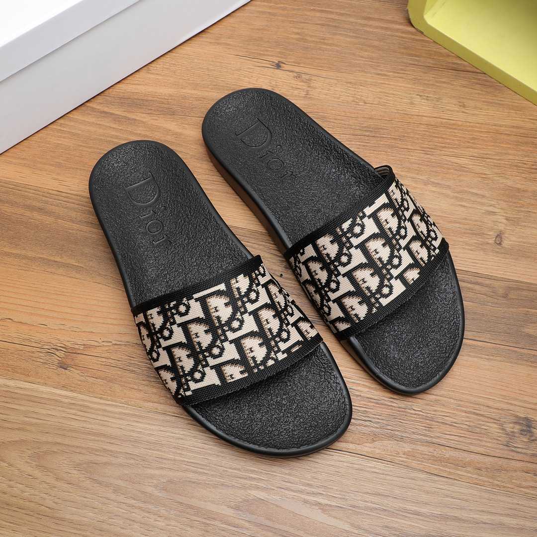 Dior Oblique Jacquard Sandals  - PerfectKickZ