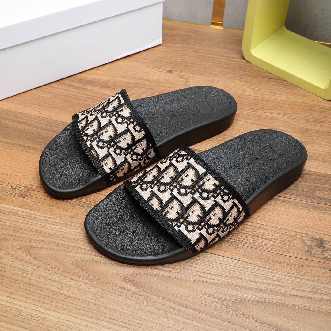 Dior Oblique Jacquard Sandals  - PerfectKickZ