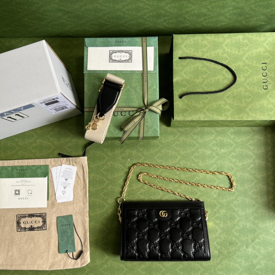 Gucci GG Matelassé Small Bag(26*17.5*8cm) - PerfectKickZ