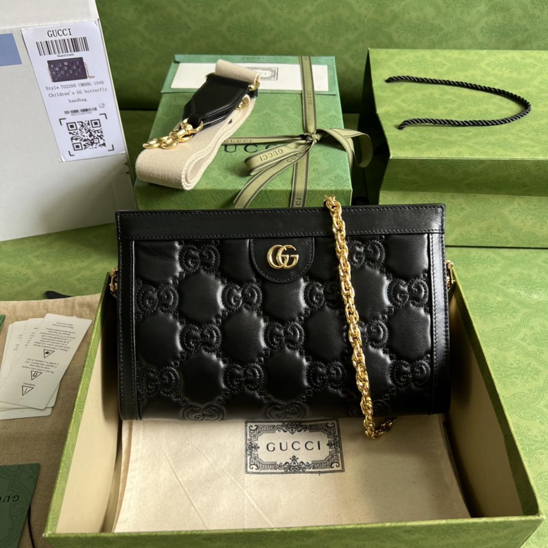 Gucci GG Matelassé Small Bag(26*17.5*8cm) - PerfectKickZ