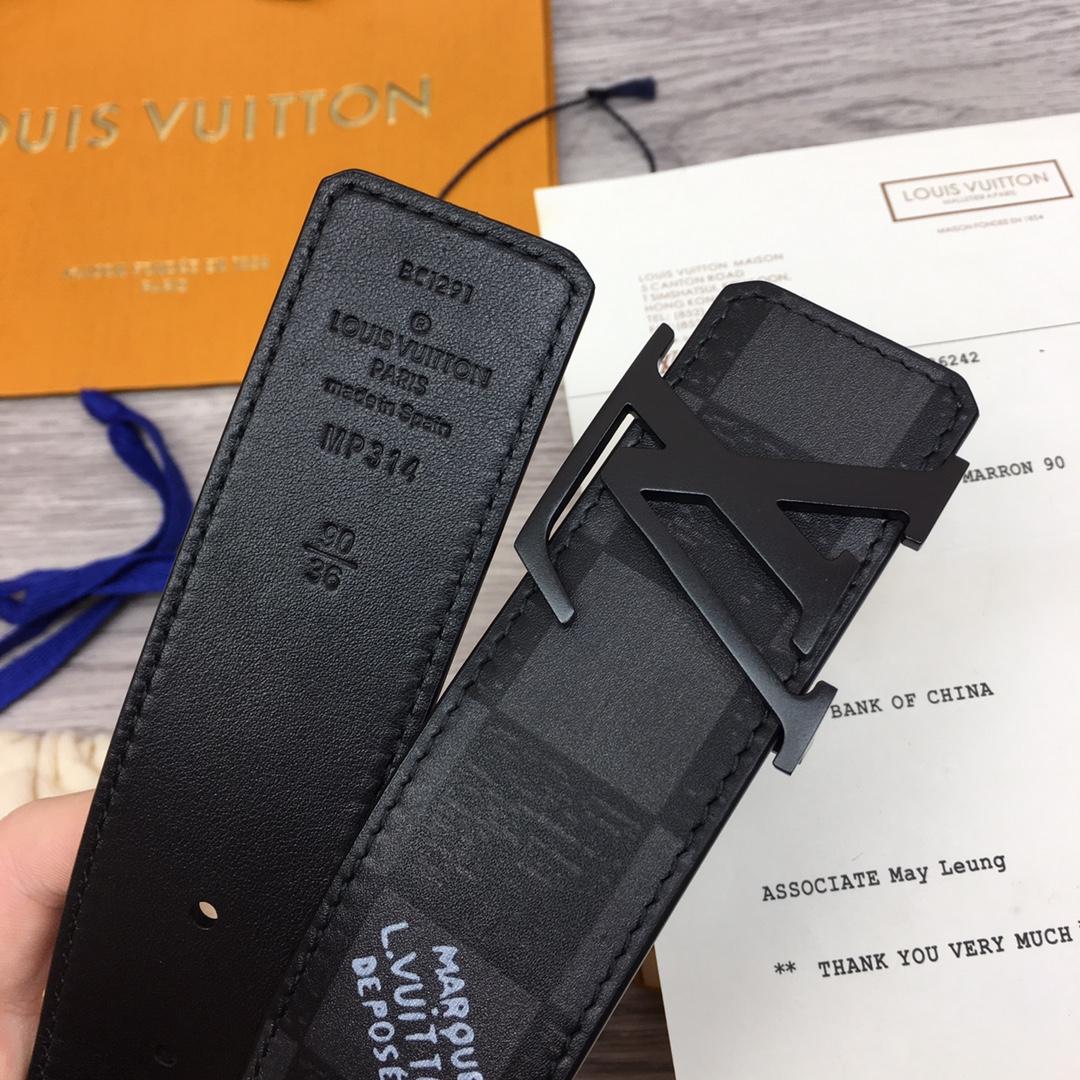 Louis Vuitton Reversible Belt  40mm - PerfectKickZ