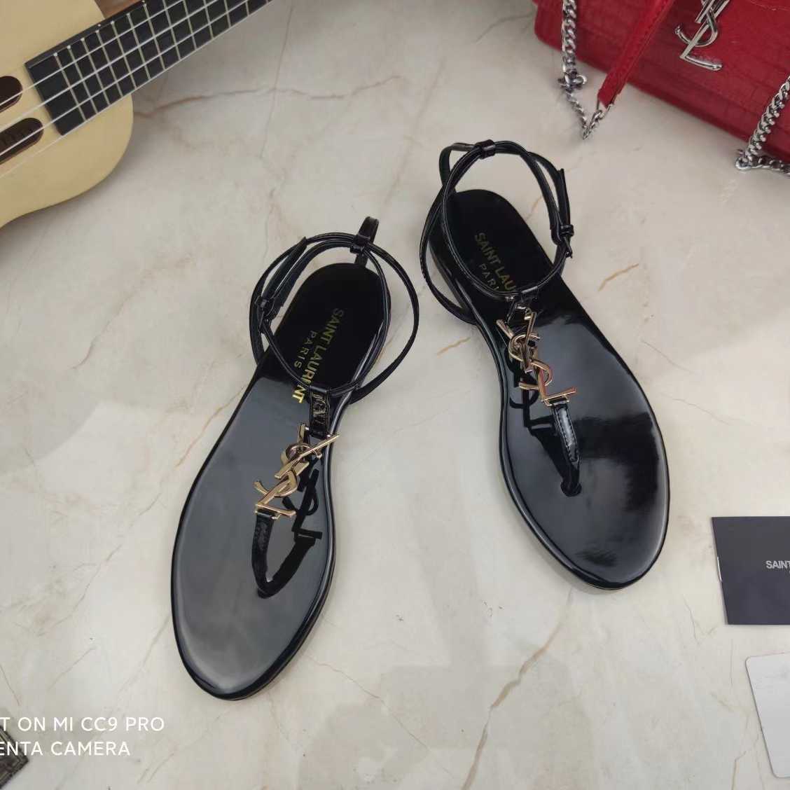 Saint Laurent Cassandra Sandals - PerfectKickZ