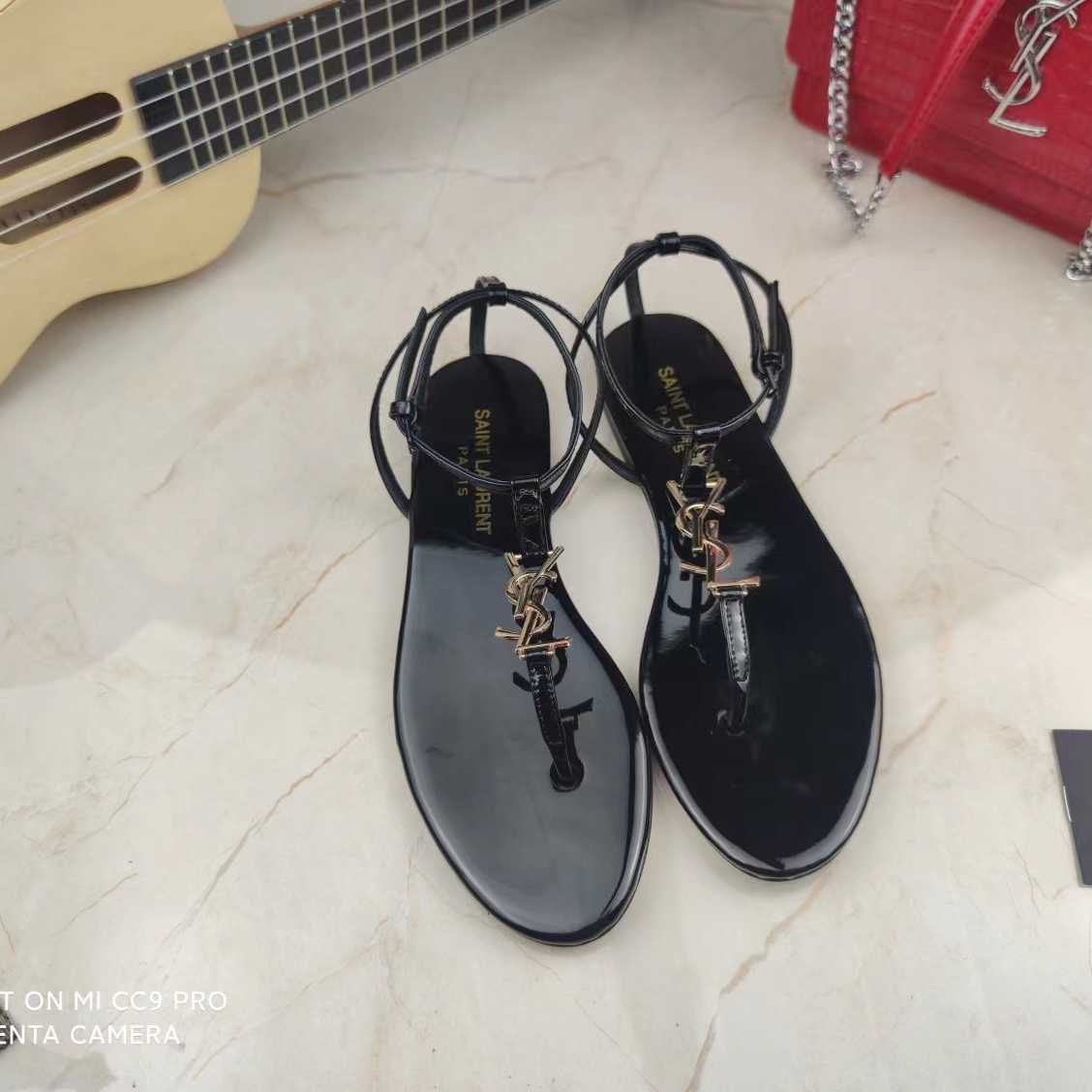Saint Laurent Cassandra Sandals - PerfectKickZ