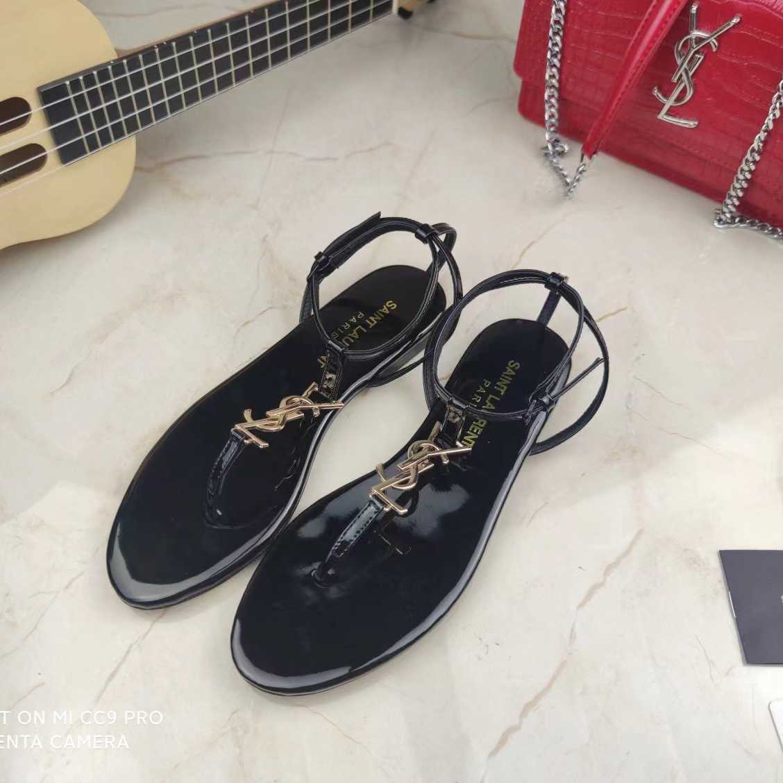 Saint Laurent Cassandra Sandals - PerfectKickZ