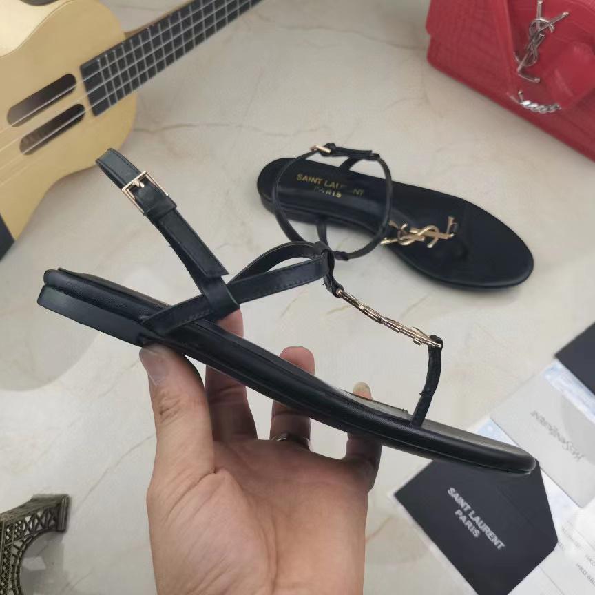 Saint Laurent Cassandra Sandals - PerfectKickZ
