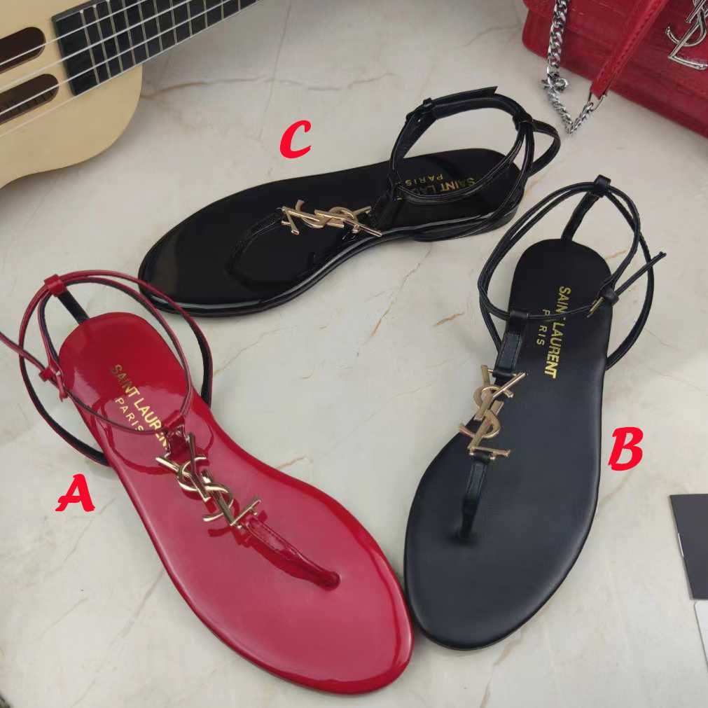Saint Laurent Cassandra Sandals - PerfectKickZ