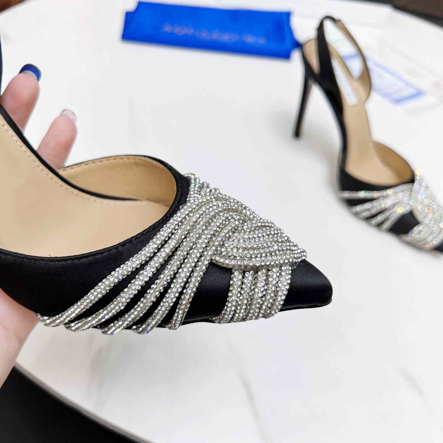Aquazzura Gatsby Sling Satin - PerfectKickZ