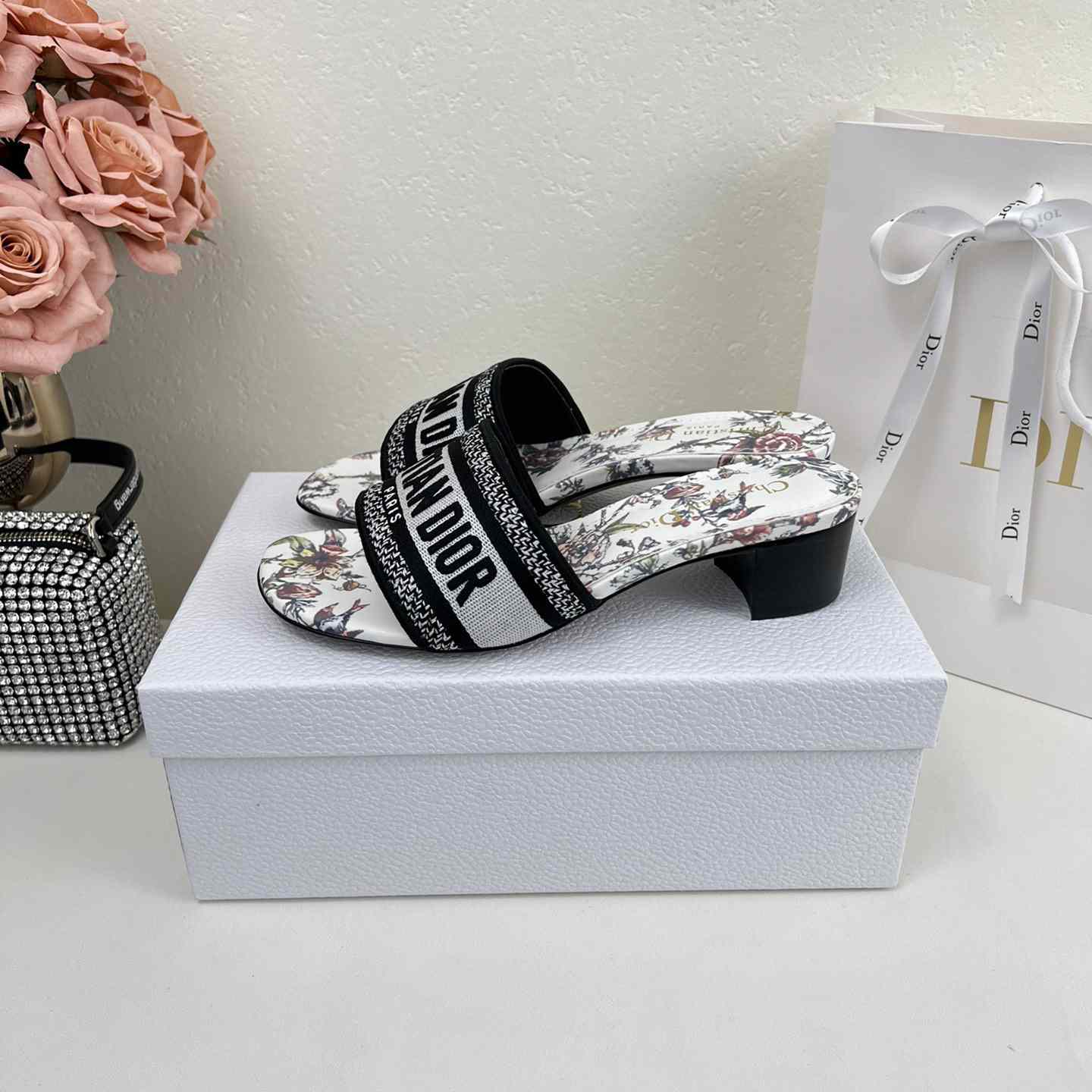 Dior Dway Heeled Slide - PerfectKickZ