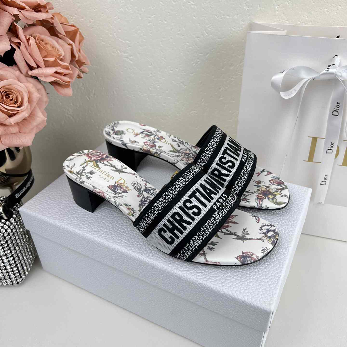 Dior Dway Heeled Slide - PerfectKickZ