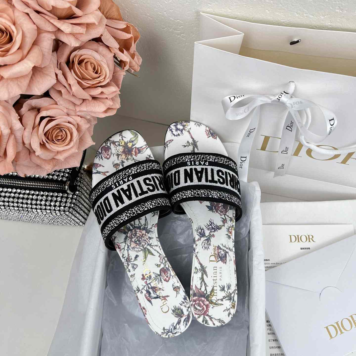 Dior Dway Heeled Slide - PerfectKickZ