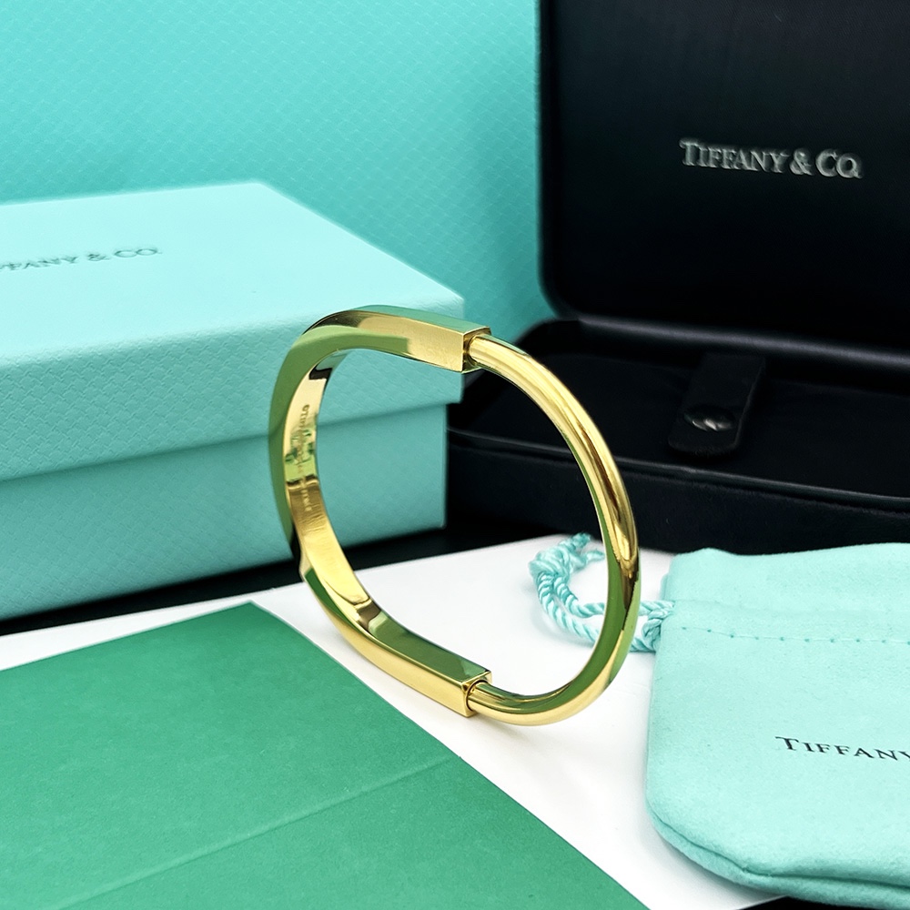 Tiffany&CO Lock Bangle In Yellow Gold - PerfectKickZ