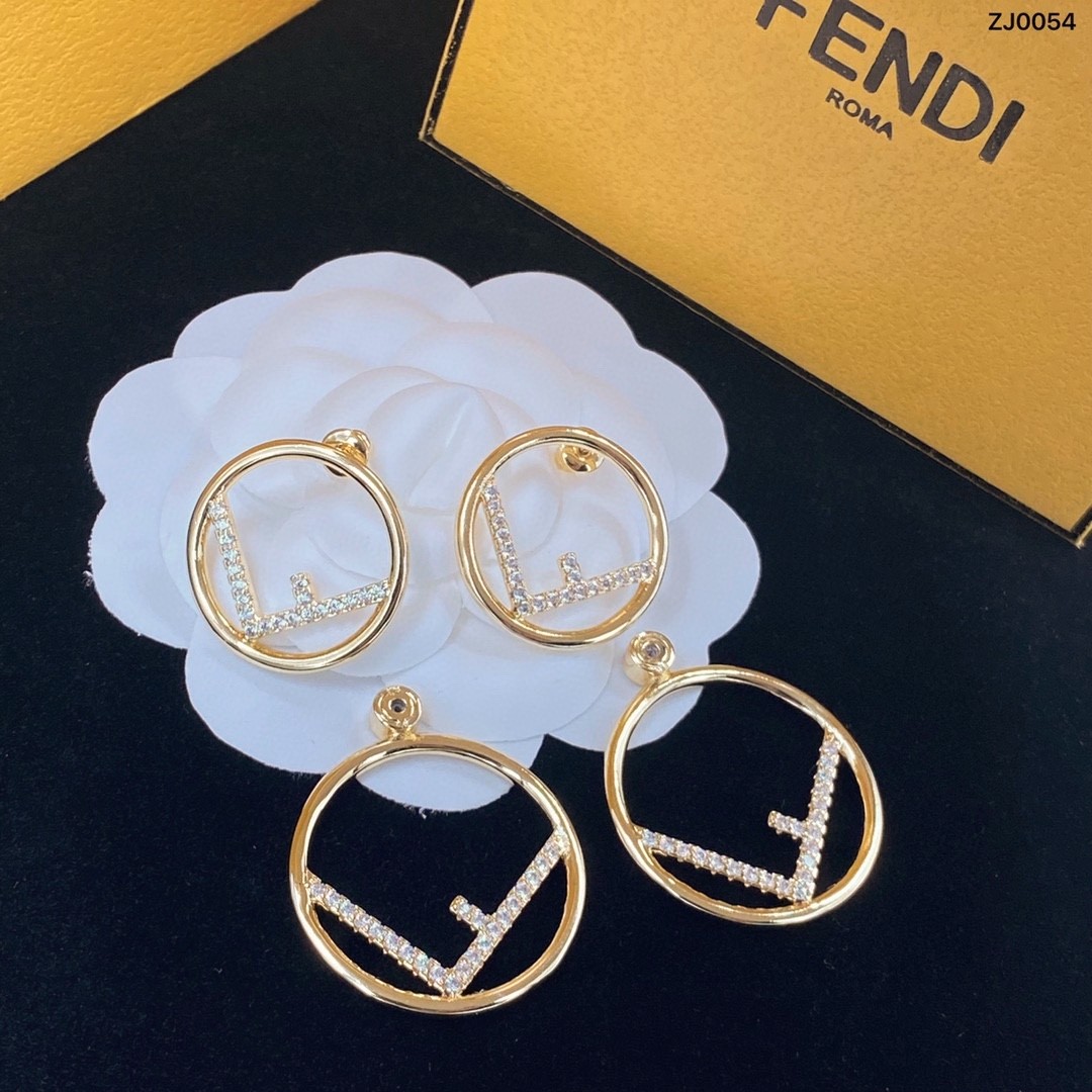 Fendi Earrings - PerfectKickZ