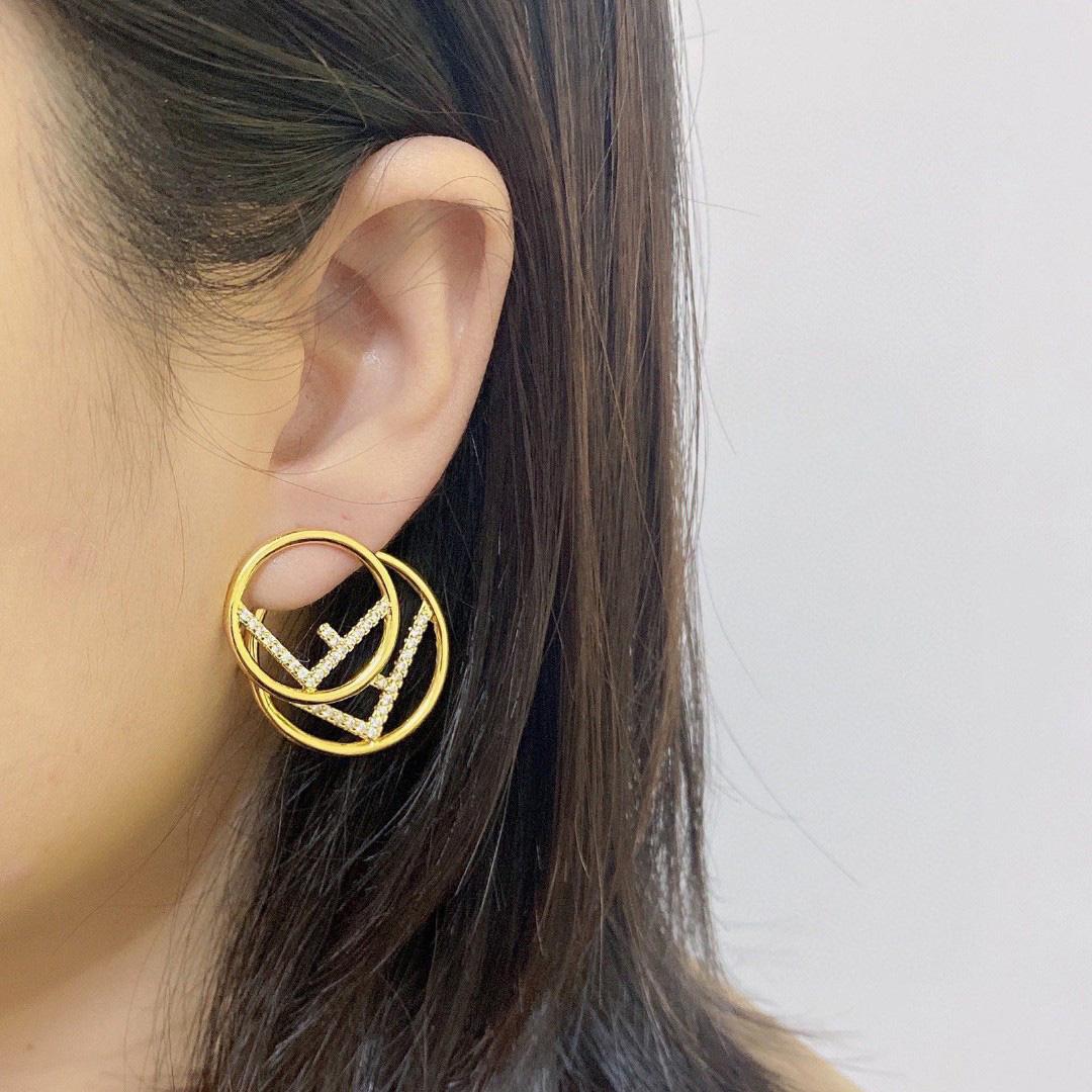 Fendi Earrings - PerfectKickZ