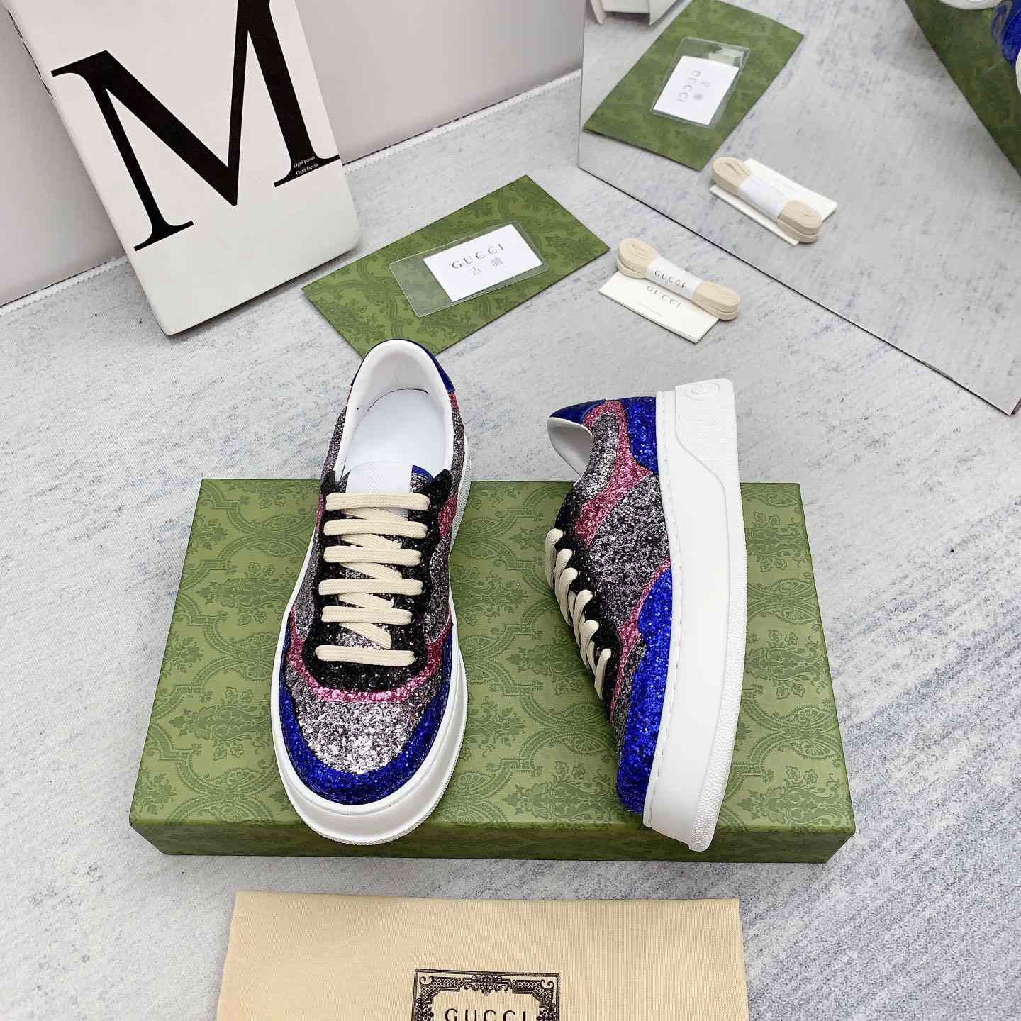 Gucci Glitter Sneaker - PerfectKickZ