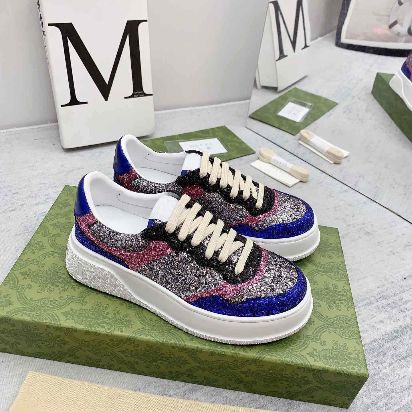 Gucci Glitter Sneaker - PerfectKickZ