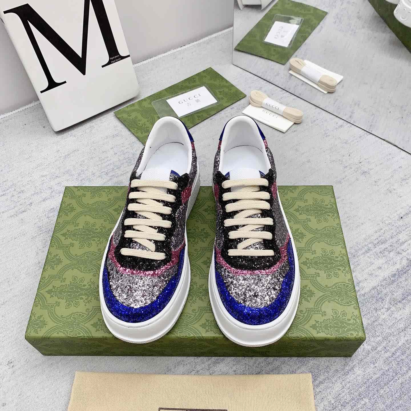 Gucci Glitter Sneaker - PerfectKickZ