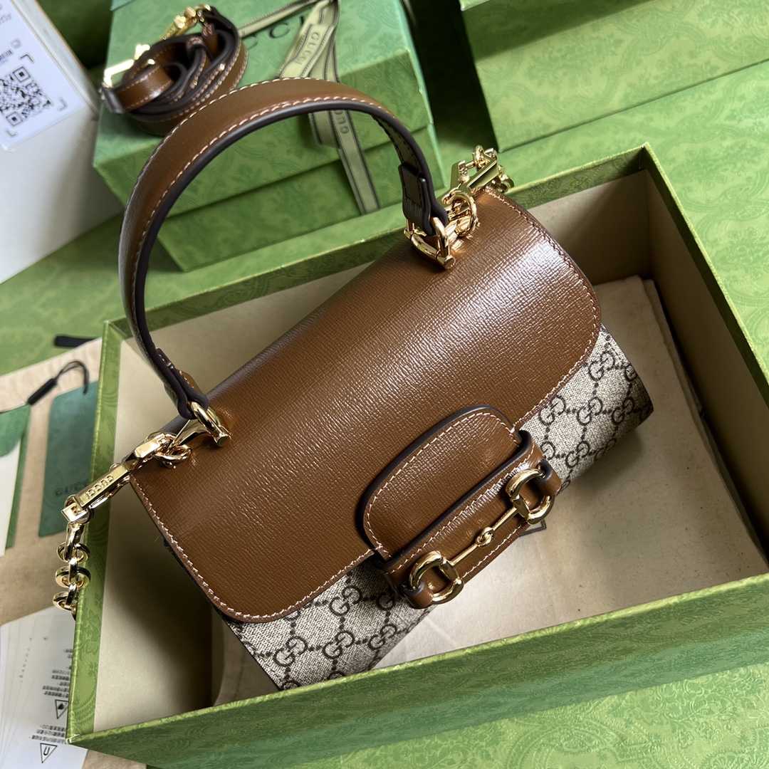 Gucci Horsebit 1955 Mini Bag(22x16x10.5cm) - PerfectKickZ