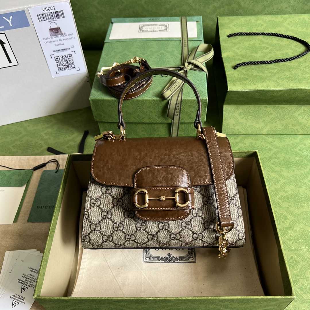 Gucci Horsebit 1955 Mini Bag(22x16x10.5cm) - PerfectKickZ