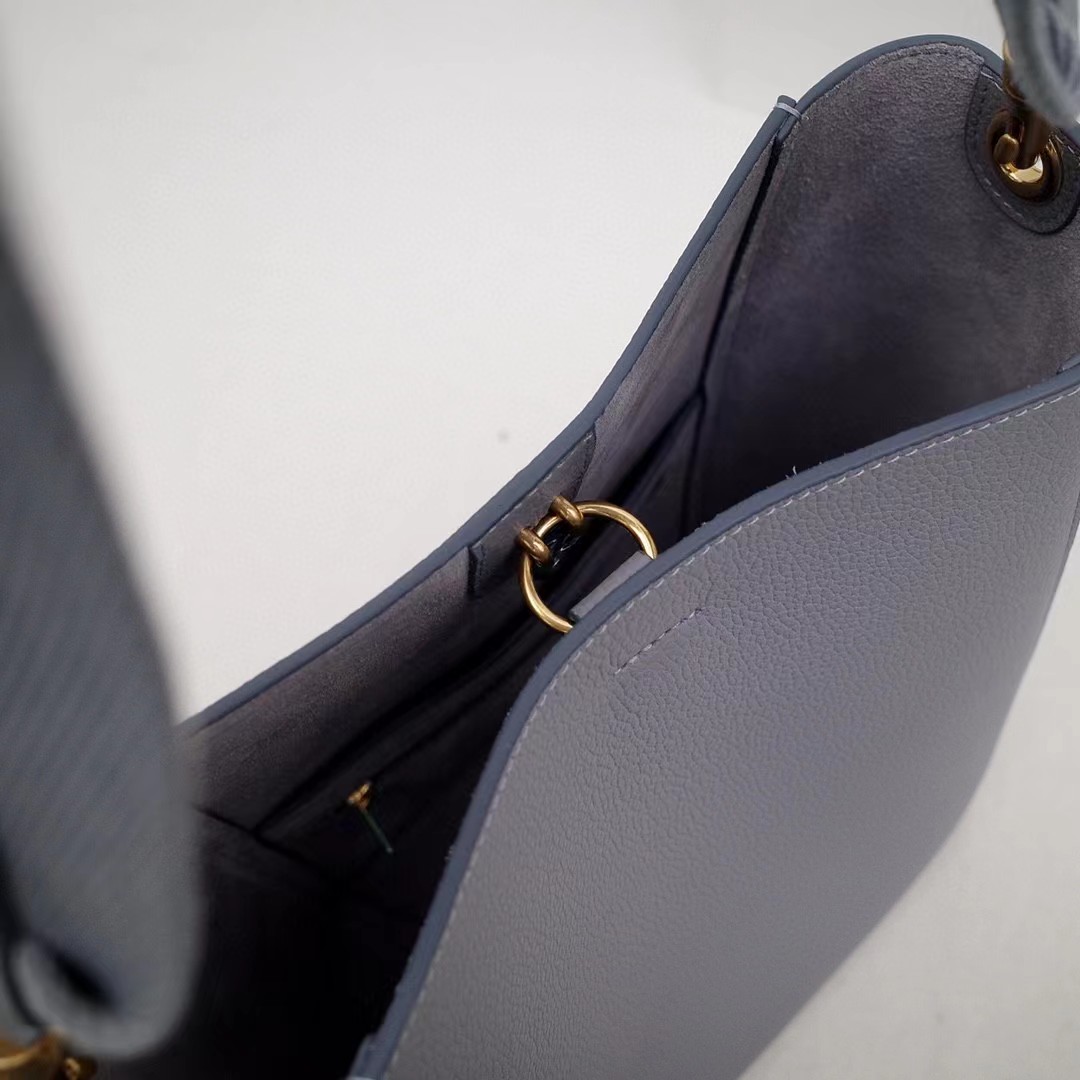 Celine Sangle Small Bucket Bag In Soft Grained Calfskin - PerfectKickZ