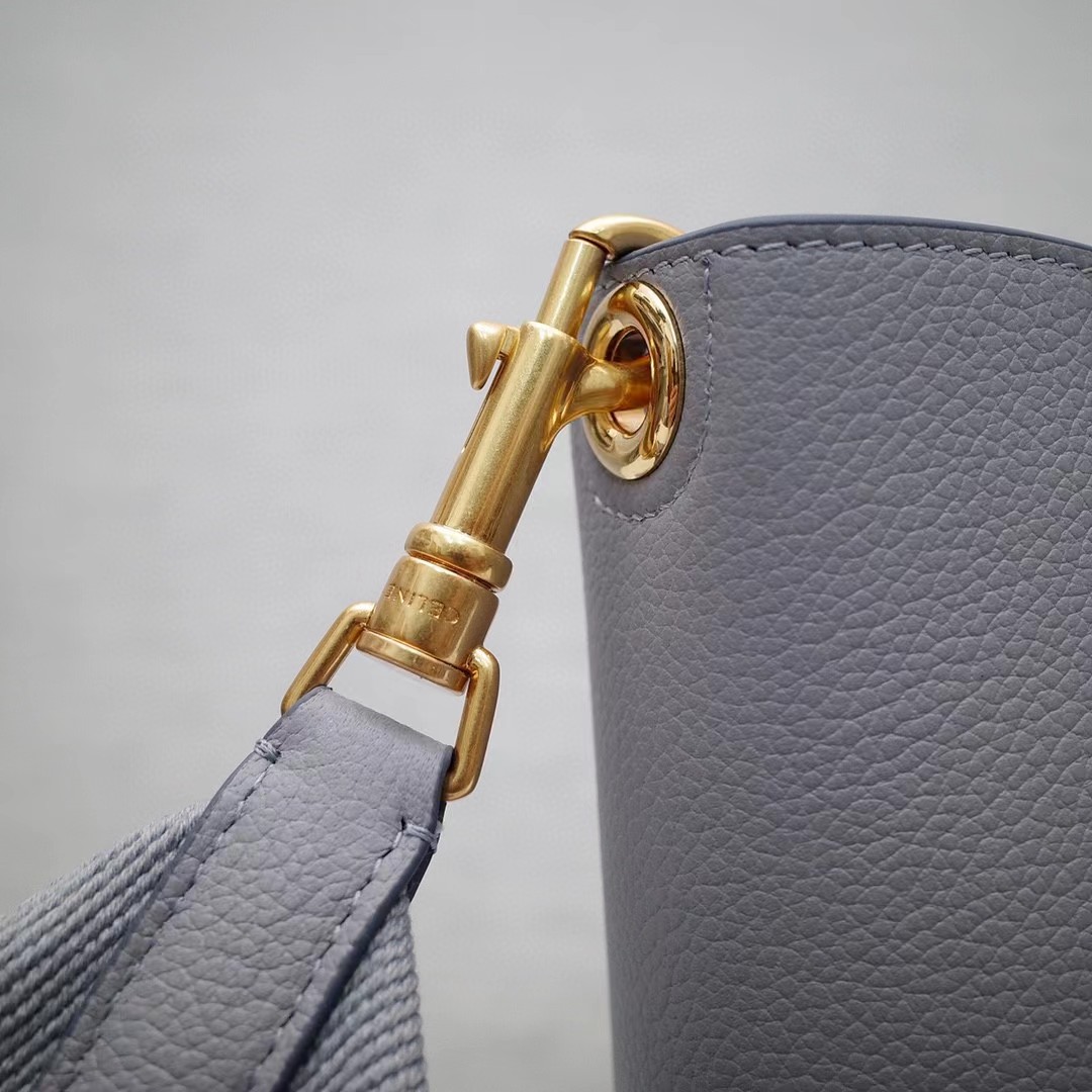 Celine Sangle Small Bucket Bag In Soft Grained Calfskin - PerfectKickZ