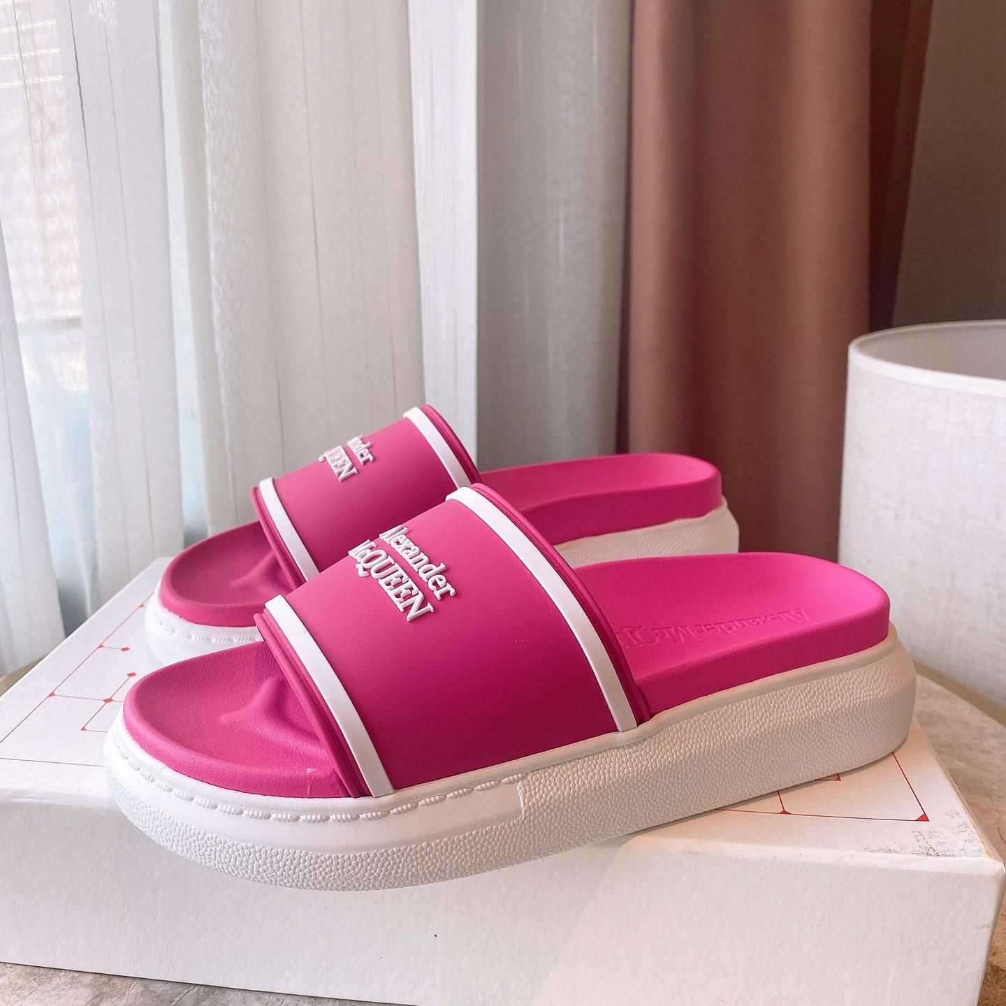 Alexander Mqueen Oversized Hybrid Signature Slide  - PerfectKickZ