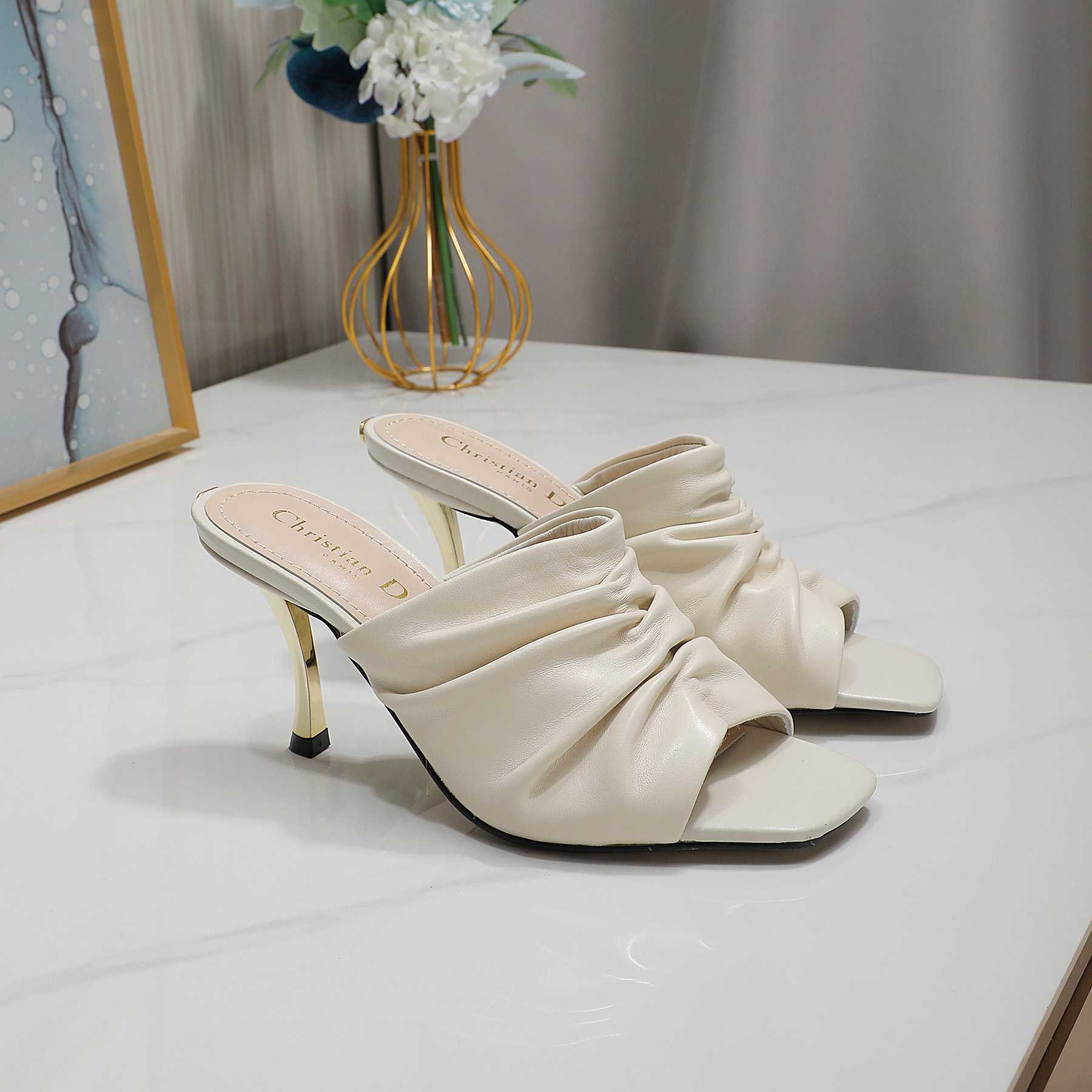 Dior D-Fame Open-Toe Pump - PerfectKickZ