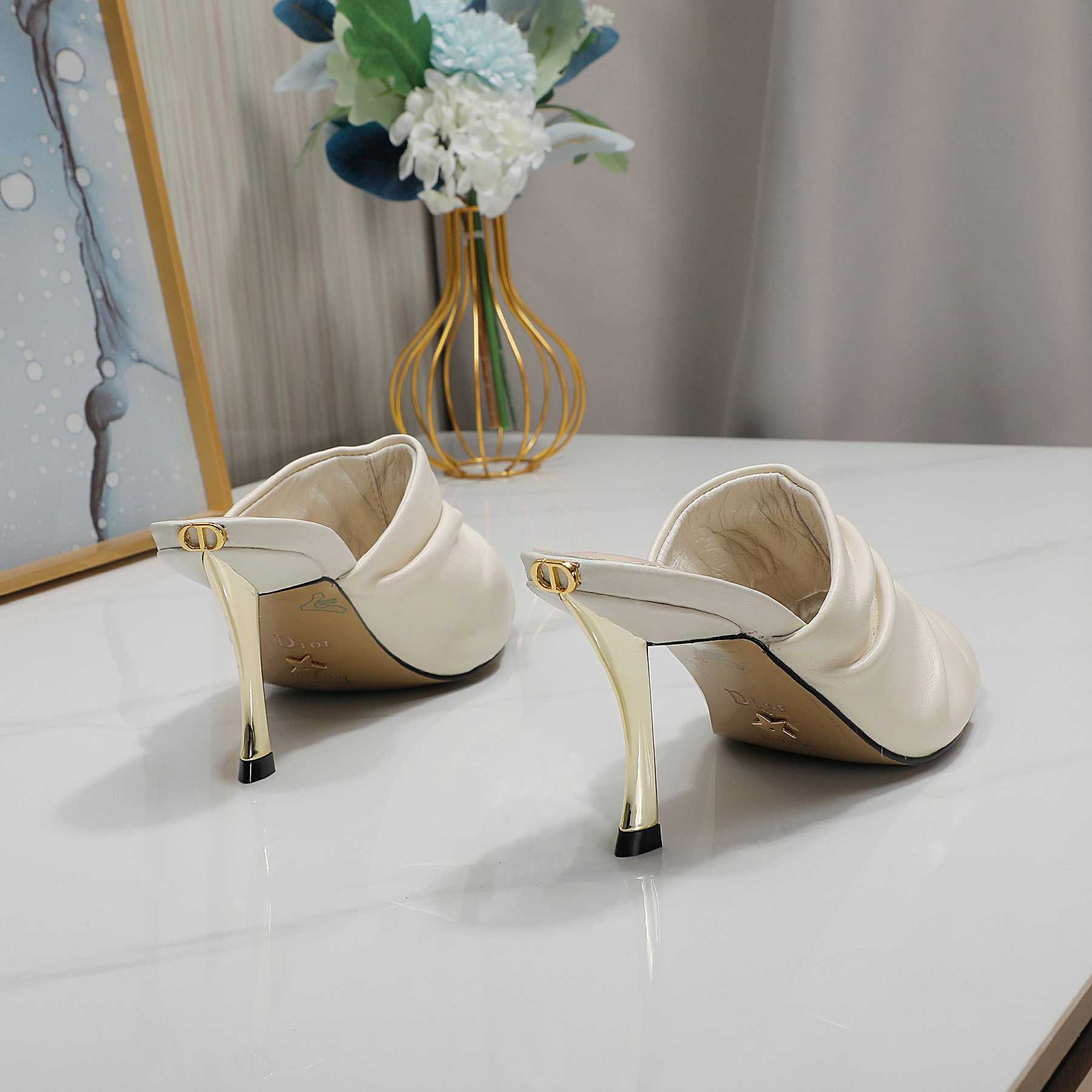 Dior D-Fame Open-Toe Pump - PerfectKickZ