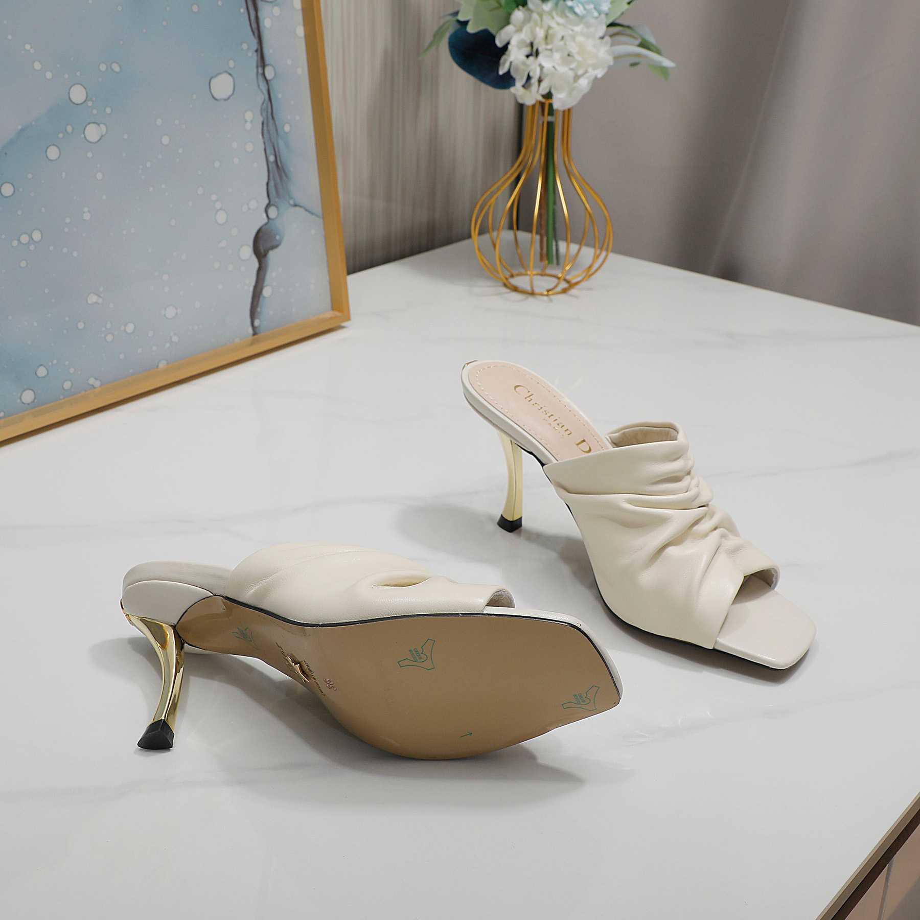Dior D-Fame Open-Toe Pump - PerfectKickZ
